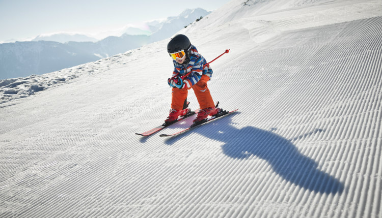 Ako naučiť dieťa lyžovať