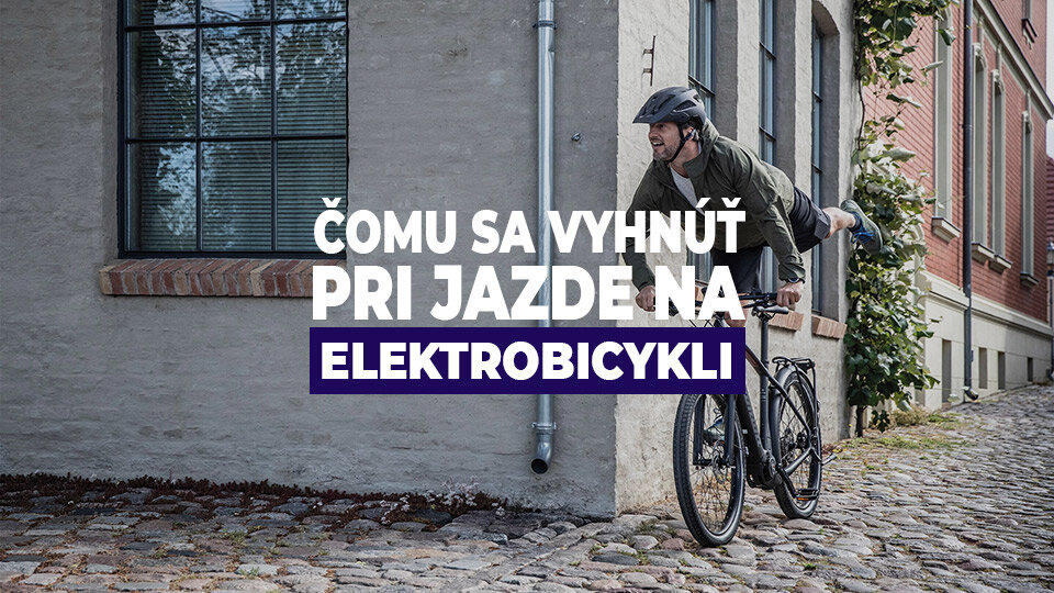 Čomu sa vyhnúť pri jazde na elektrobicykli Čomu sa vyhnúť pri jazde na elektrobicykli