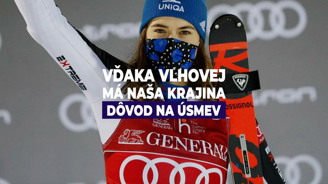 Vďaka Vlhovej má naša krajina dôvod na úsmev Vďaka Vlhovej má naša krajina dôvod na úsmev