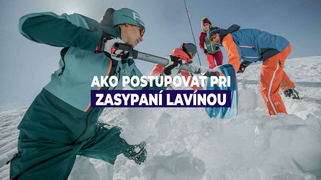 Ako postupovať pri zasypaní lavínou Ako postupovať pri zasypaní lavínou