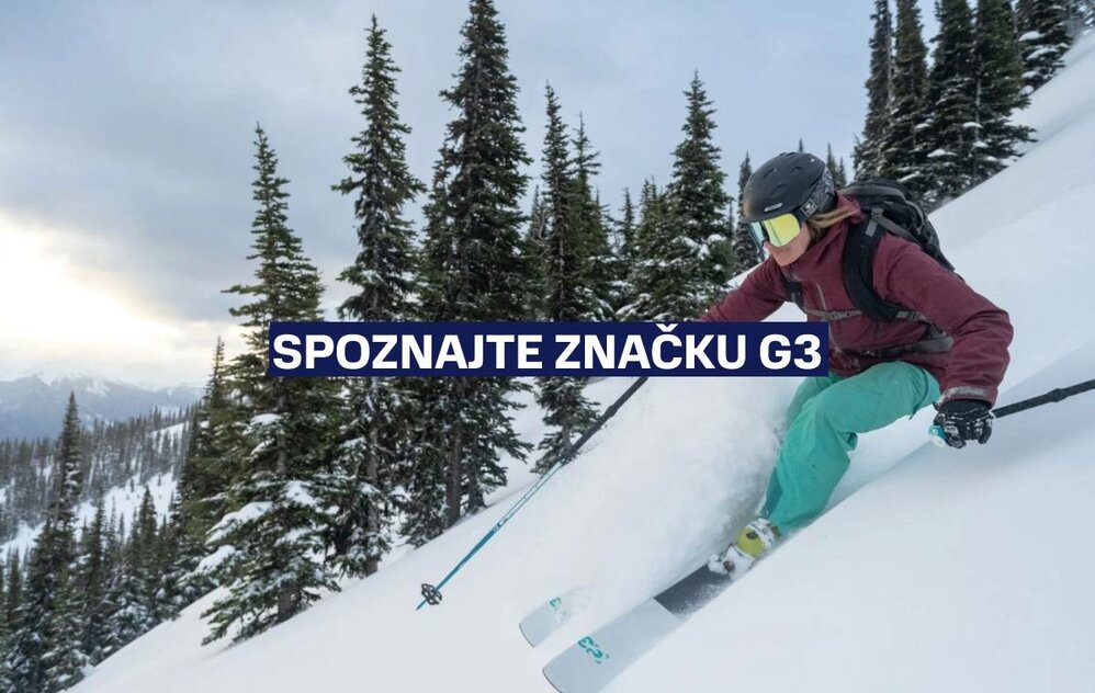 Spoznajte značku G3 Spoznajte značku G3