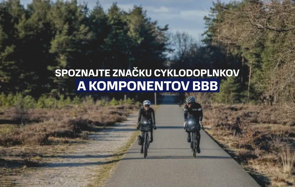 Spoznajte značku cyklodoplnkov a komponentov BBB