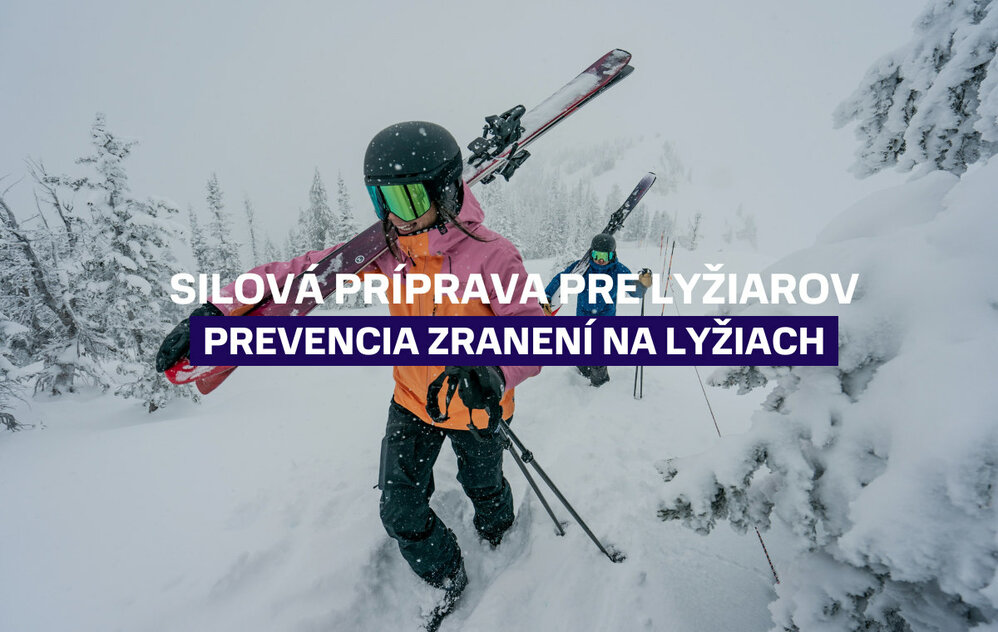 Silová príprava pre lyžiarov a prevencia zranení na lyžiach