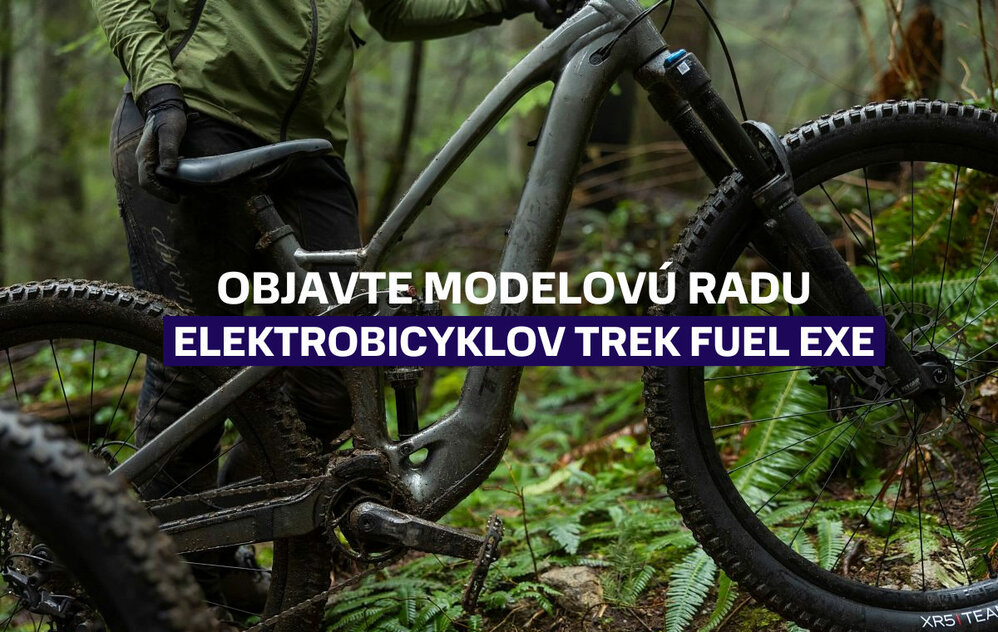 Objavte modelovú radu elektrobicyklov Trek Fuel EXe