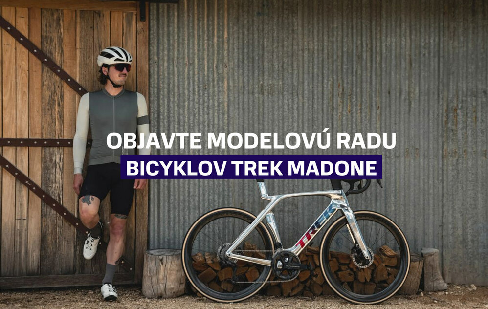 Objavte modelovú radu bicyklov Trek Madone