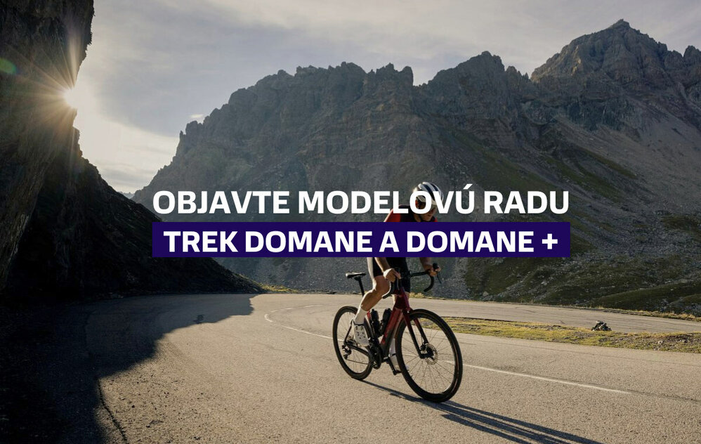 Objavte modelovú radu Trek Domane a Domane+