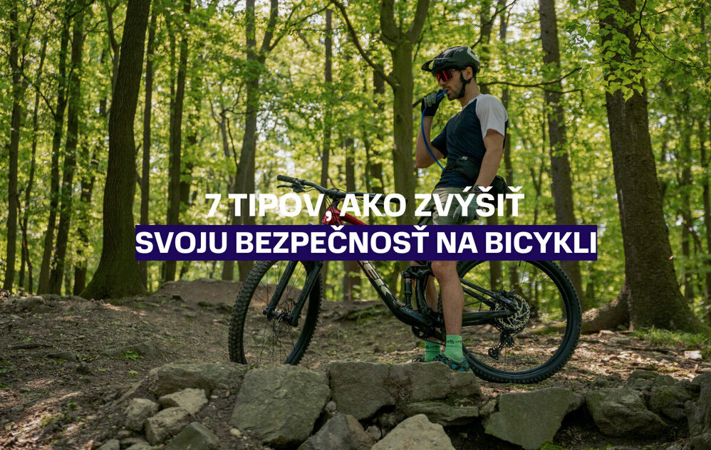 7 Tipov, ako zvýšiť svoju bezpečnosť na bicykli