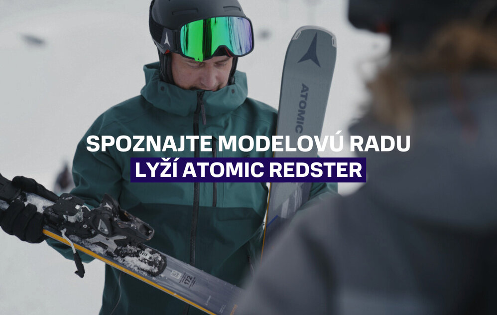 Spoznajte modelovú radu lyží Atomic Redster