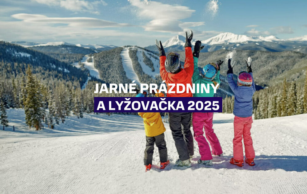 Jarné prázdniny a lyžovačka v roku 2025