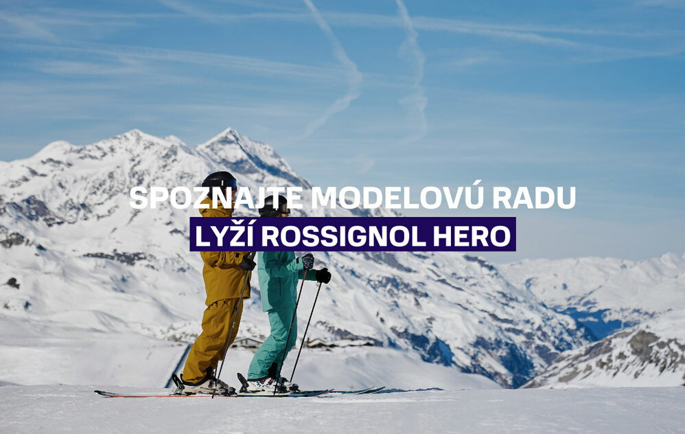 Spoznajte modelovú radu lyží Rossignol Hero