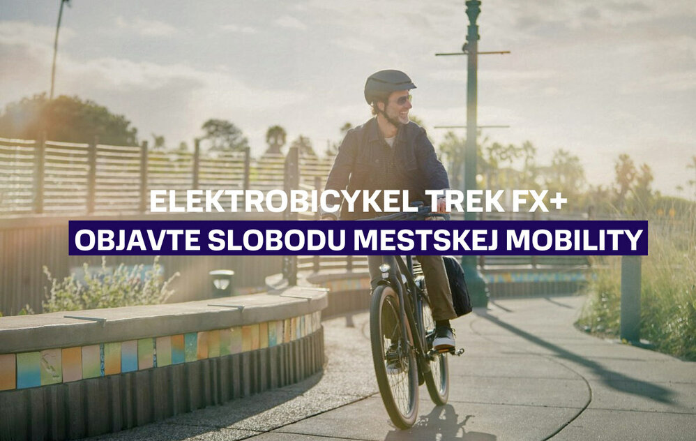 Elektrobicykel Trek FX+: Objavte slobodu mestskej mobility