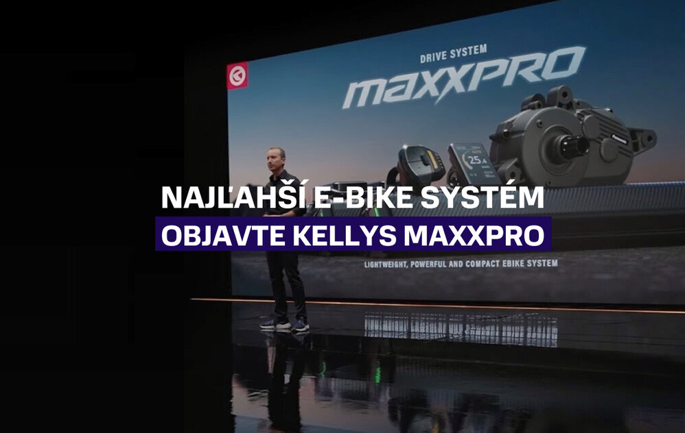 Najľahší elektorbicykel na svete: Objavte systém Kellys Maxxpro