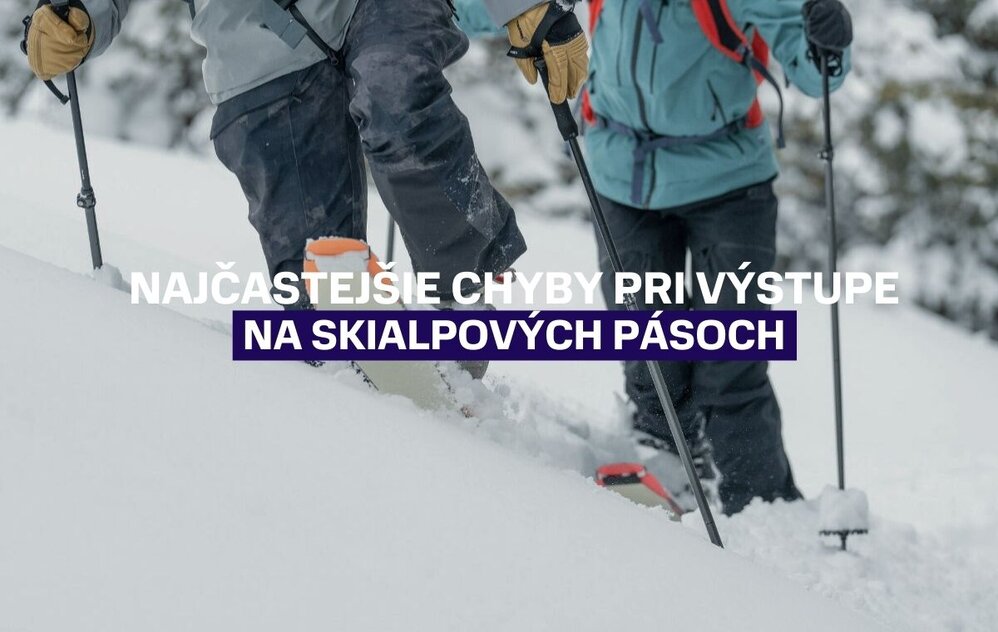 Najčastejšie chyby pri výstupe na pásoch