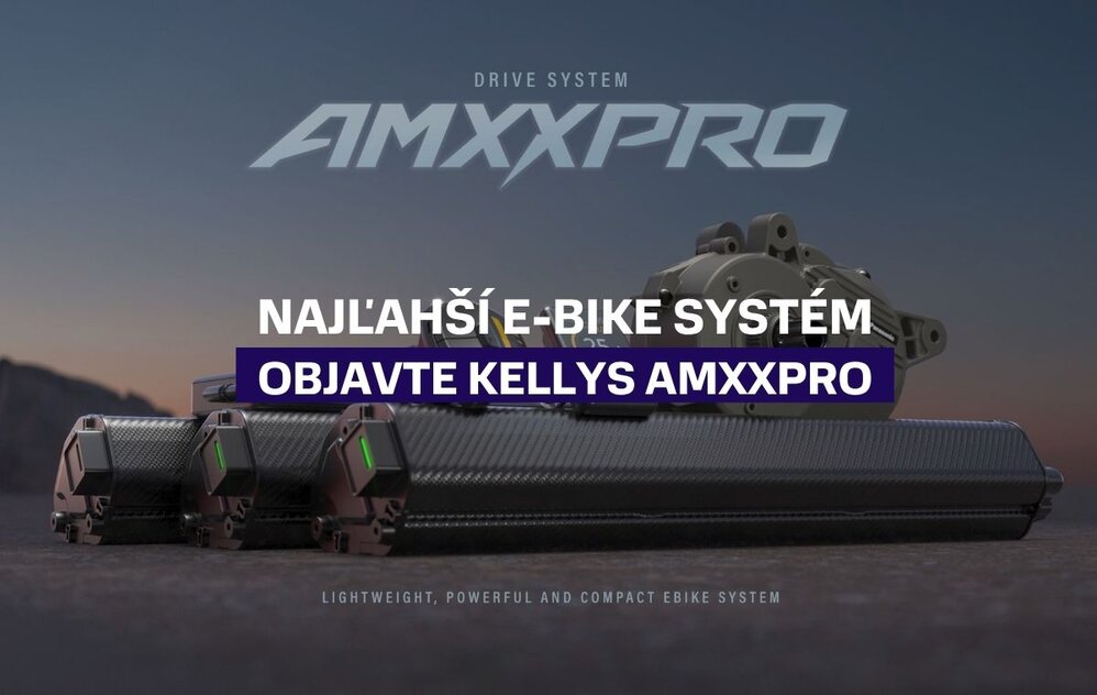 Najľahší elektorbicykel na svete: Objavte systém Kellys AMXXPRO