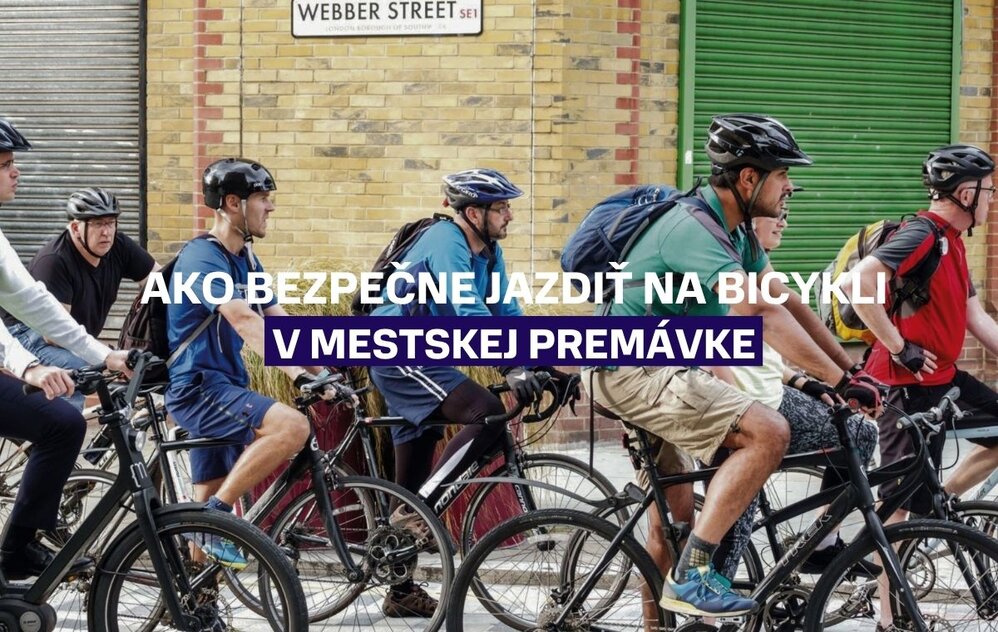 Ako bezpečne jazdiť na bicykli v mestskej premávke – pravidlá a tipy