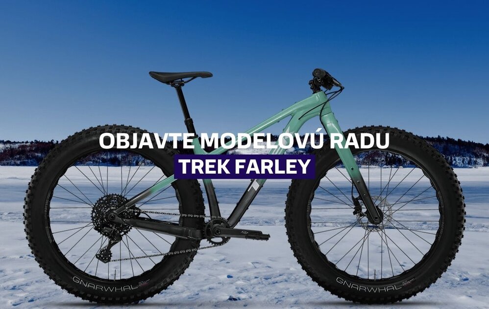 Spoznajte modelovú radu horských fat bicyklov Trek Farley