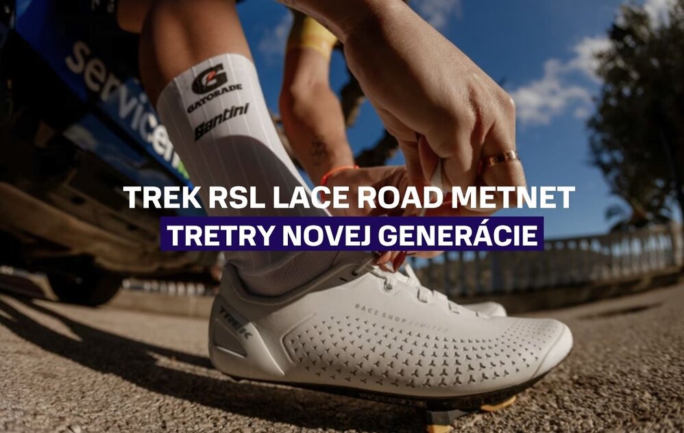 Trek RSL Lace Road METNET: Pretekárske tretry novej generácie