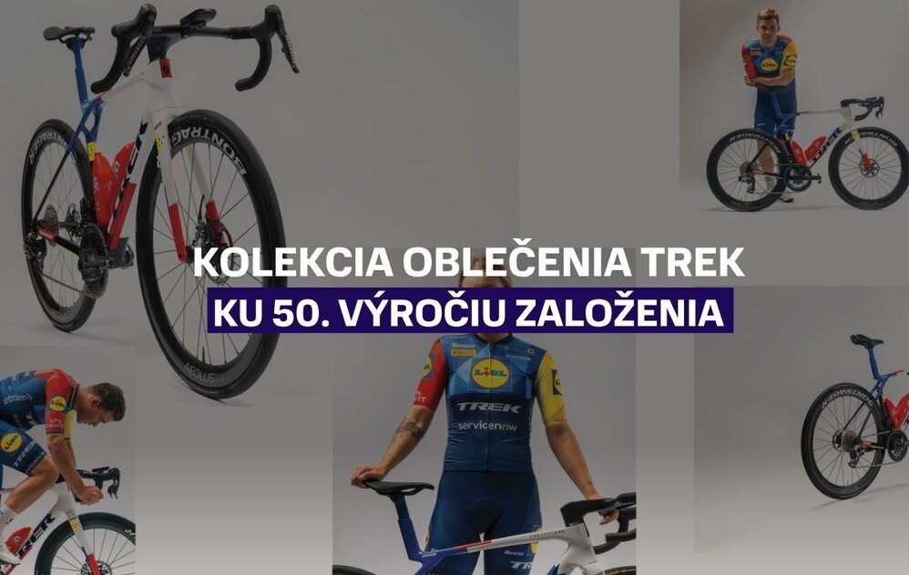 Kolekcia oblečenia Trek ku 50. výročiu založenia spoločnosti
