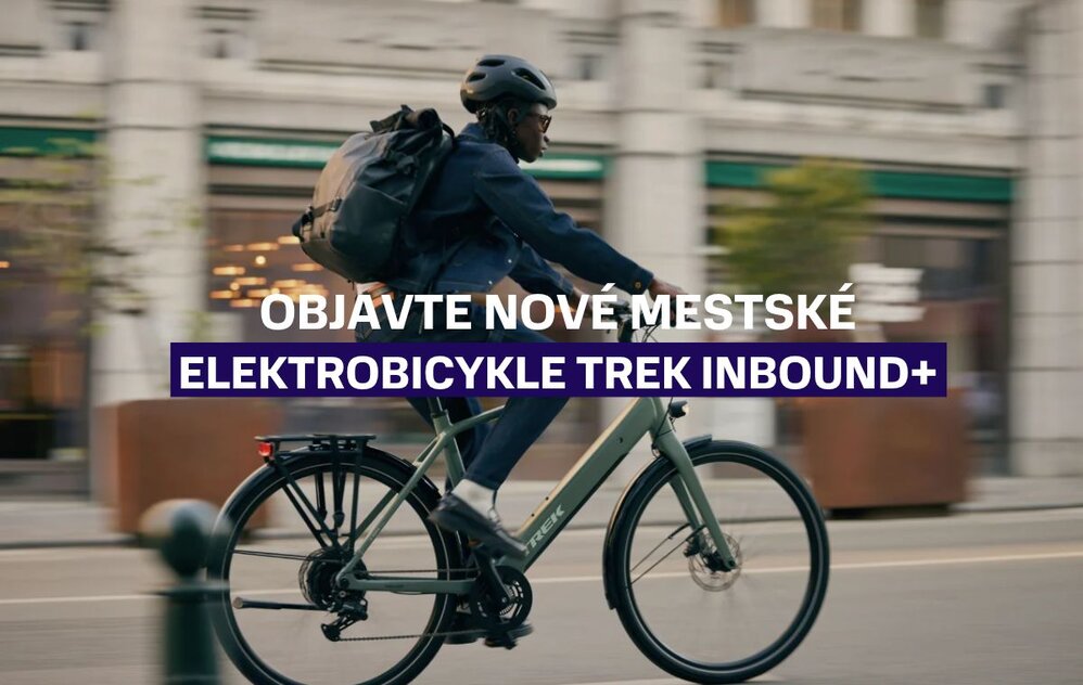 Objavate nové mestské elektrobicykle Trek Inbound+