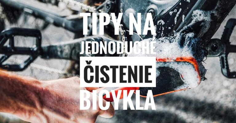Tipy na jednoduché čistenie bicykla
