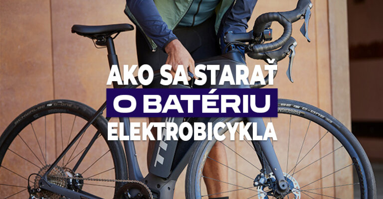 Ako sa starať o batériu elektrobicykla