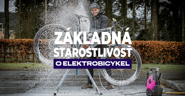 Základná starostlivosť o elektrobicykel