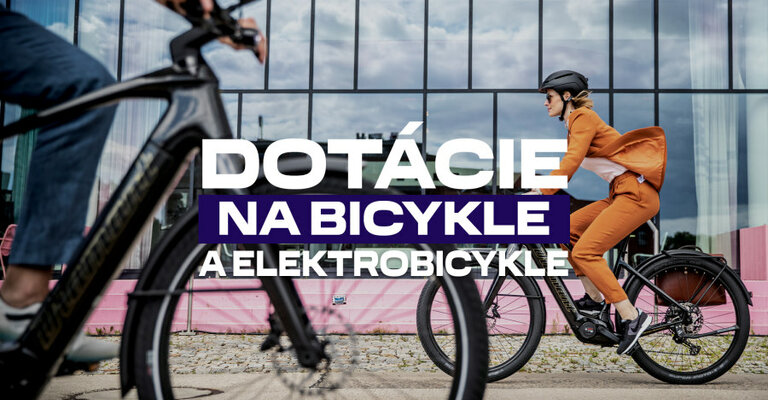 Dotácie na bicykle a elektrobicykle