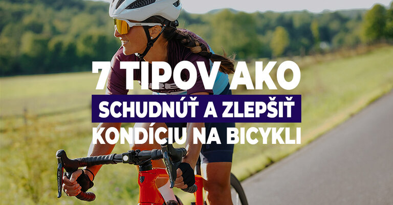 7 tipov ako schudnúť a získať kondíciu na bicykli