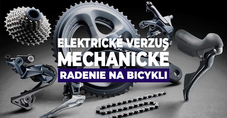 Porovnali sme elektrické a mechanicke radenie na bicykli
