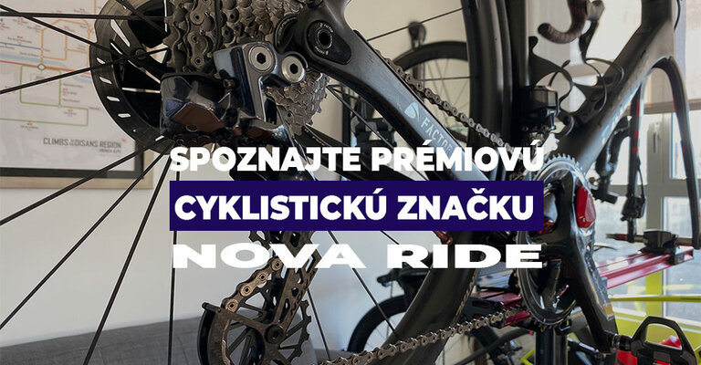 Spoznajte prémiovú cyklistickú značku Nova Ride