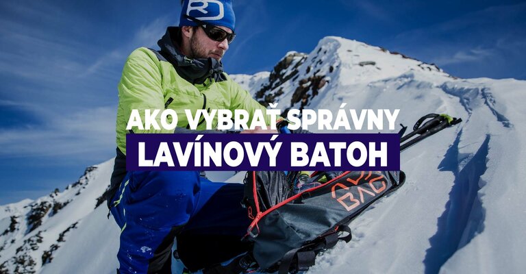 Ako vybrať správny lavínový batoh