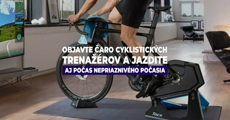Objavte čaro cyklistických trenažérov a jazdite aj počas nepriaznivého počasia