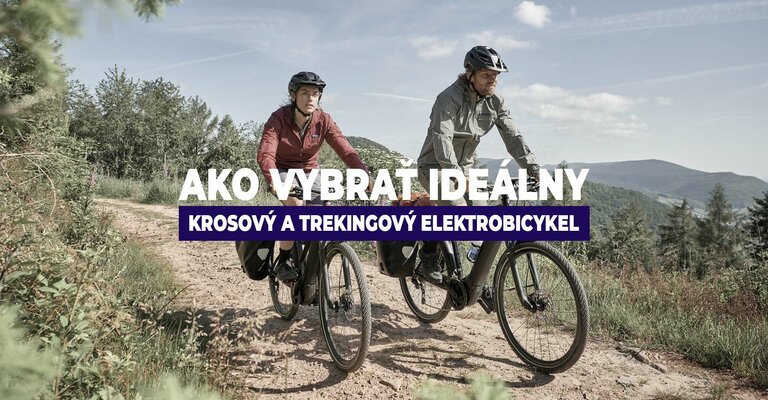 Ako vybrať ideálny krosový a trekingový elektrobicykel
