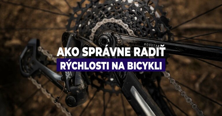 Ako správne radiť rýchlosti na bicykli