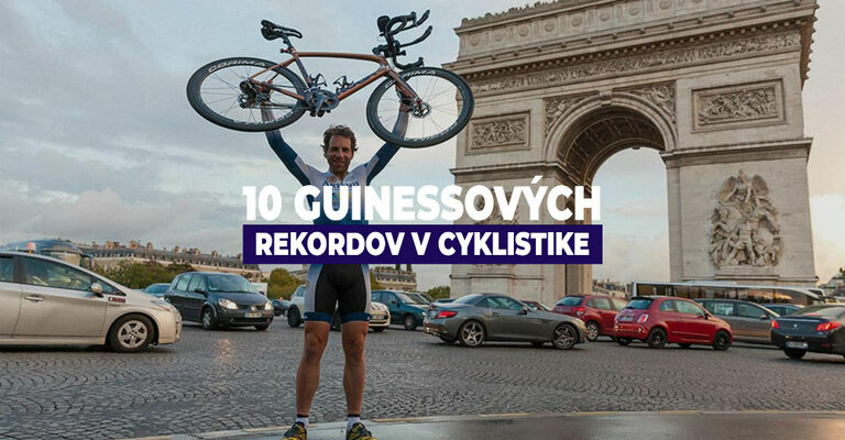 10 Guinnsessových rekordov v cyklistike