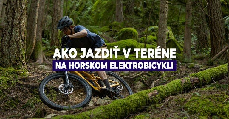 Naučte sa jazdiť na horskom elektrobicykli