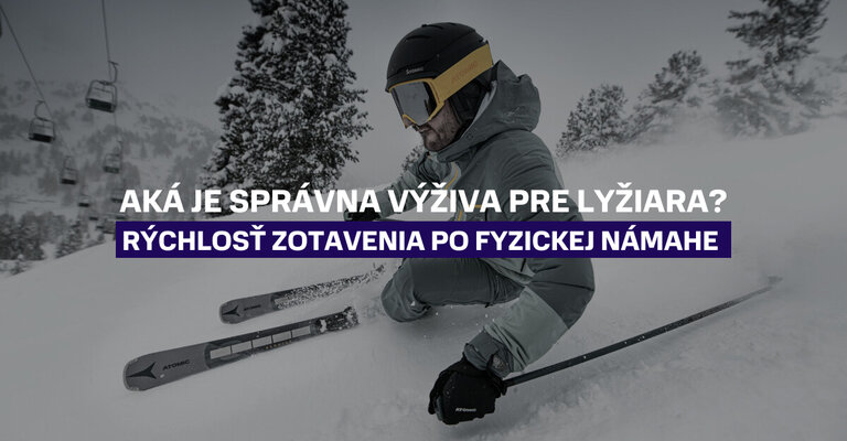 Aká je správna výživa pre lyžiara? Rýchlosť zostavenia po fyzickej námahe