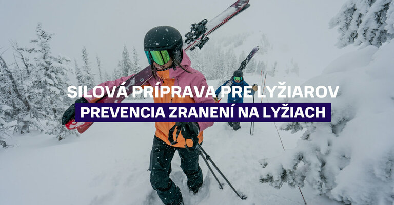 Silová príprava pre lyžiarov a prevencia zranení na lyžiach