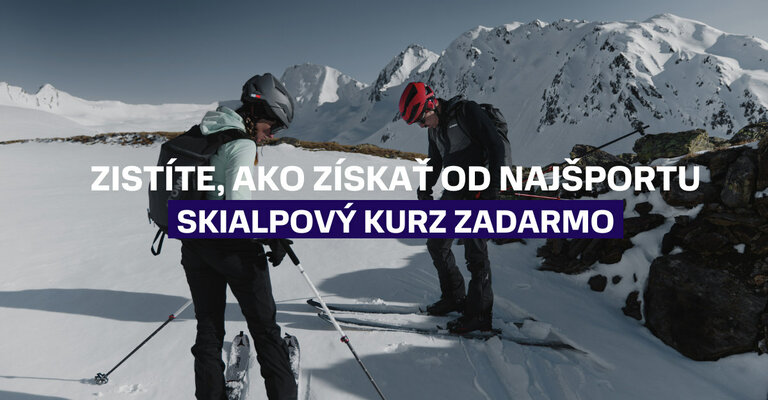 Zistíte, ako získať od Najšportu skialpový kurz zadarmo!