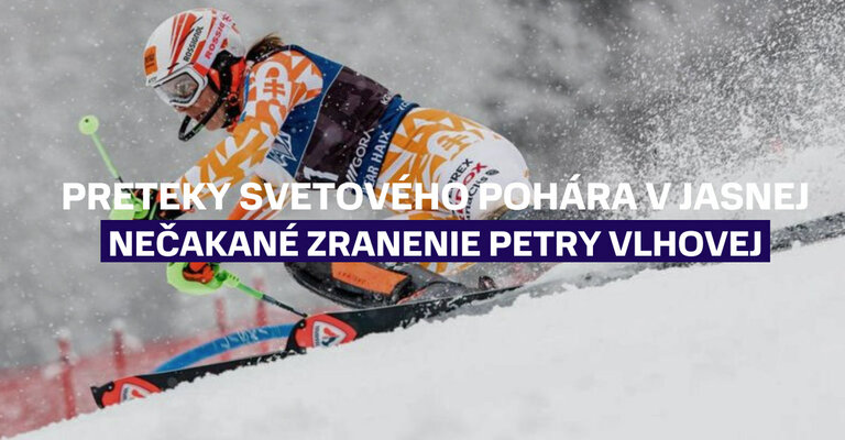 Preteky Svetového pohára v Jasnej, nečakané zranenie Petry Vlhovej