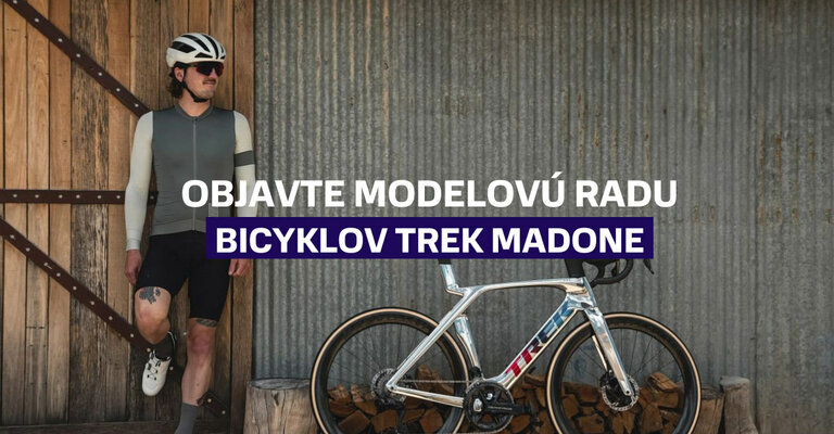 Objavte modelovú radu bicyklov Trek Madone