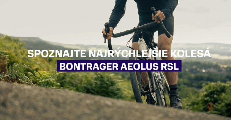 Spoznajte najrýchlejšie kolesá Bontrager Aeolus RSL