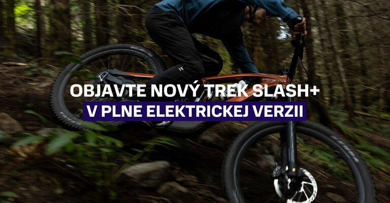 Objavte nový Trek Slash+ v elektrickej verzii