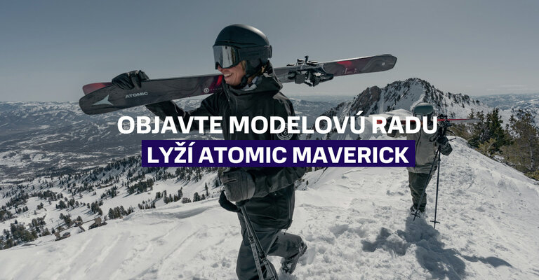 Spoznajte modelovú radu lyží Atomic Maverick