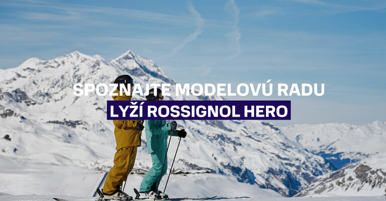 Spoznajte modelovú radu lyží Rossignol Hero
