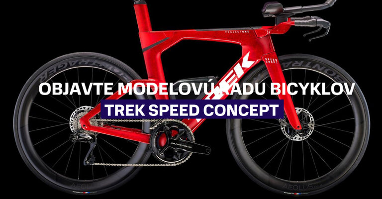 Objavte modelovú radu bicyklov Trek Speed Concept