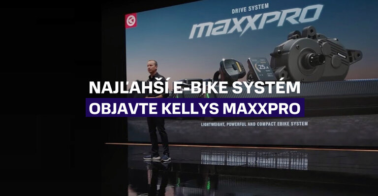 Najľahší elektorbicykel na svete: Objavte systém Kellys Maxxpro