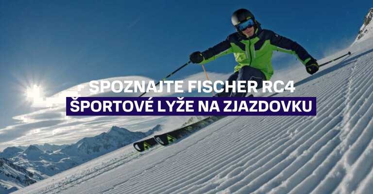 Spoznajte Fischer RC4: Športové lyže na zjazdovku