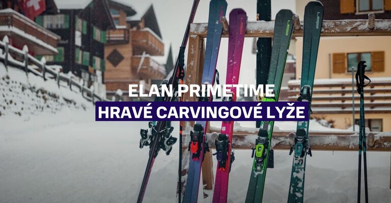 Elan Primetime: Hravé lyže s kontrolou každého oblúku