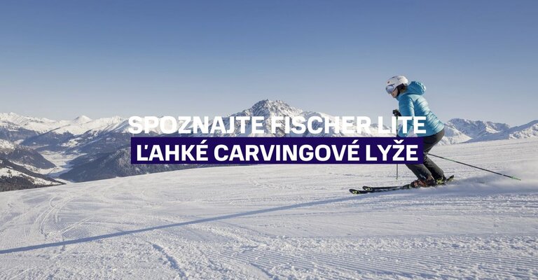 Fischer LITE: Ľahké carvingové lyže s istotou na hrane